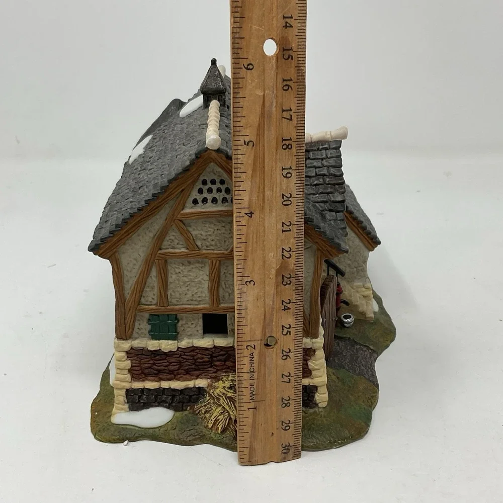 Dept 56 Dickens Village Series Frasier Family Barn Christmas 56.58755